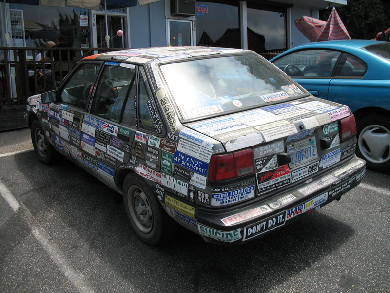 Illustration for article titled The Unbelievable Story Of Lowriders, Bumper Stickers And 'Swangers'
